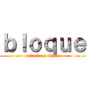 ｂｌｏｑｕｅ (attack on titan)