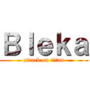 Ｂｌｅｋａ (attack on titan)