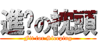 進擊の枕頭 (Fit for Sleeping)