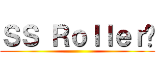 ＳＳ Ｒｏｌｌｅｒ组 ()