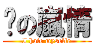 貓の嵐情 (I hate myselfe)