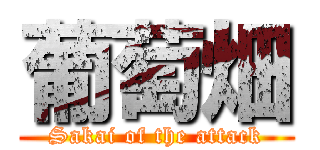 葡萄畑 (Sakai of the attack)