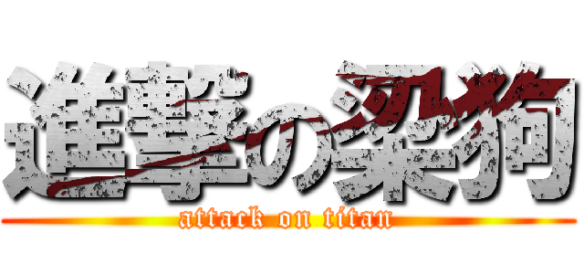 進撃の梁狗 (attack on titan)