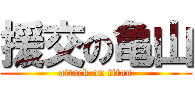 援交の亀山 (attack on titan)