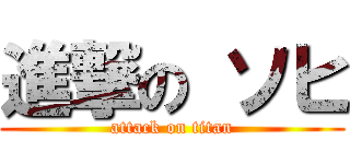 進撃の ソヒ (attack on titan)