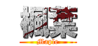 楓葉 (Maple)