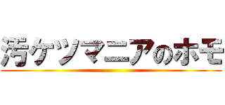 汚ケツマニアのホモ ()