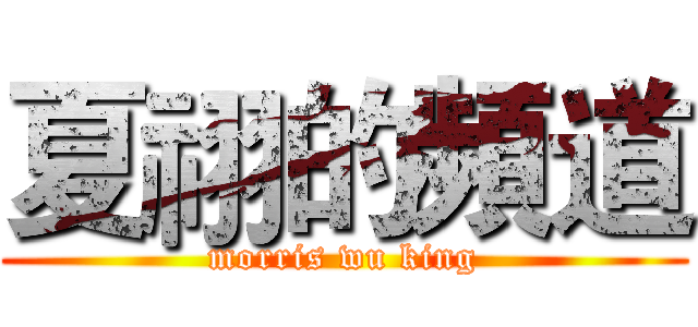 夏祤的頻道 (morris wu king)