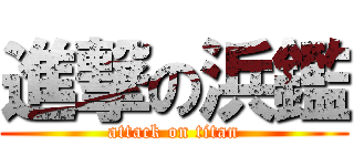 進撃の浜鑑 (attack on titan)