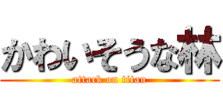 かわいそうな林 (attack on titan)