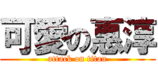 可愛の惠淳 (attack on titan)