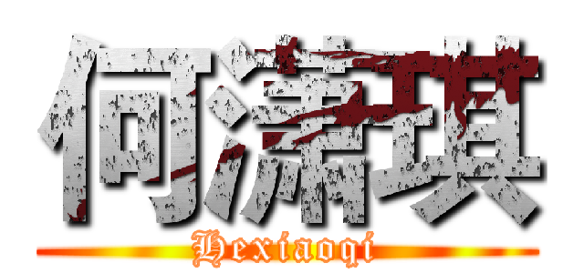 何潇琪 (Hexiaoqi)