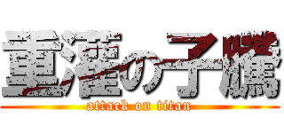 重灌の子騰 (attack on titan)