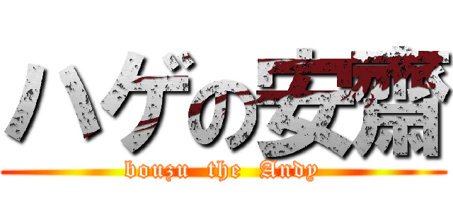 ハゲの安齋 (bouzu  the  Andy)