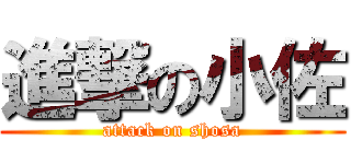 進撃の小佐 (attack on shosa)