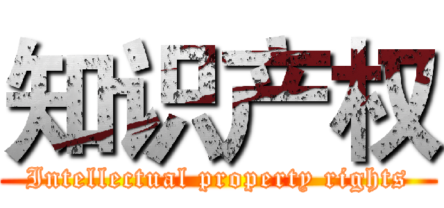 知识产权 (Intellectual property rights)