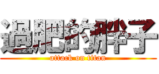 過肥的胖子 (attack on titan)