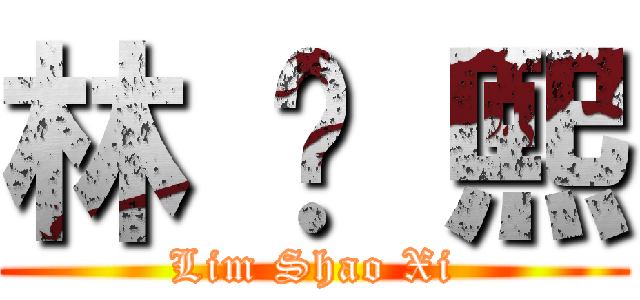 林 绍 熙 (Lim Shao Xi)