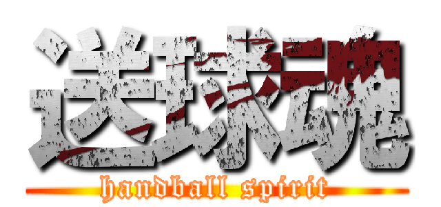 送球魂 (handball spirit)