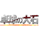 卓球の大石 (Tabltennis on Oishi)