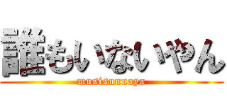 誰もいないやん (musisunnaya)