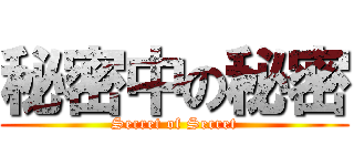 秘密中の秘密 (Secret of Secret)