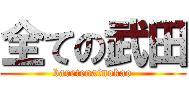 全ての武田 (baretenainokao)