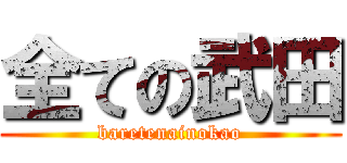 全ての武田 (baretenainokao)