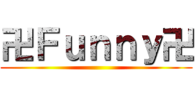 卍Ｆｕｎｎｙ卍 ()