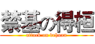 禁基の得桓 (attack on dehuan)