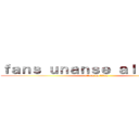 ｆａｎｓ ｕｎａｎｓｅ ａｌ ｇｒｕｐｏ (attack on titan)