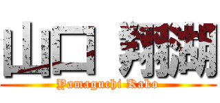 山口 翔湖 (Yamaguchi Kako)