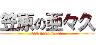 笠原の亜々久 (kasahara no arc)