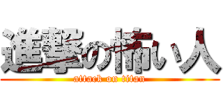 進撃の怖い人 (attack on titan)