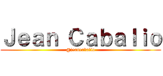Ｊｅａｎ Ｃａｂａｌｉｏ (@jeancabalio)