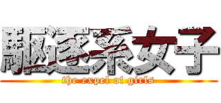 駆逐系女子 (the expel of girls)