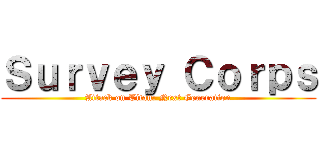 Ｓｕｒｖｅｙ Ｃｏｒｐｓ (Attack on Titan: Next Generation)