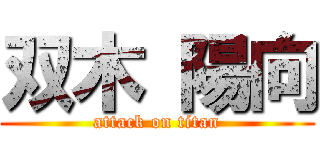 双木 陽向 (attack on titan)