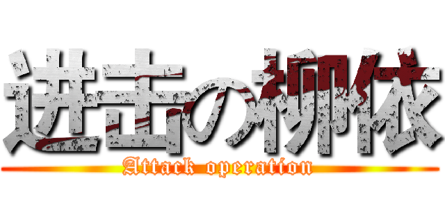 进击の柳依 (Attack operation)