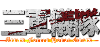 三軍儀隊 (Armed Forces Honor Guard)