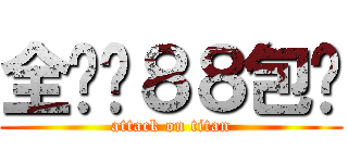 全场满８８包邮 (attack on titan)