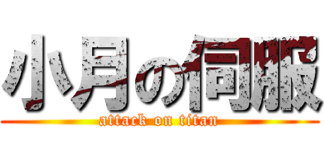 小月の伺服 (attack on titan)