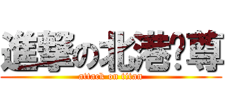 進撃の北港吳尊 (attack on titan)