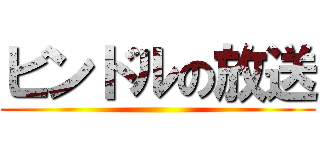 ビンドルの放送 ()