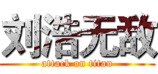 刘浩无敌 (attack on titan)