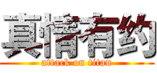 真情有约 (attack on titan)