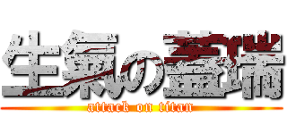 生氣の蓋瑞 (attack on titan)