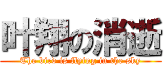 叶翔の消逝 (The bird is flying in the sky)