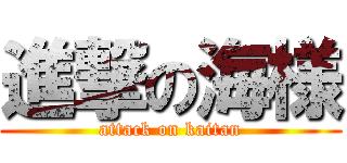 進撃の海様 (attack on kaitan)