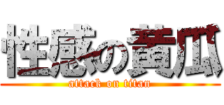 性感の黄瓜 (attack on titan)